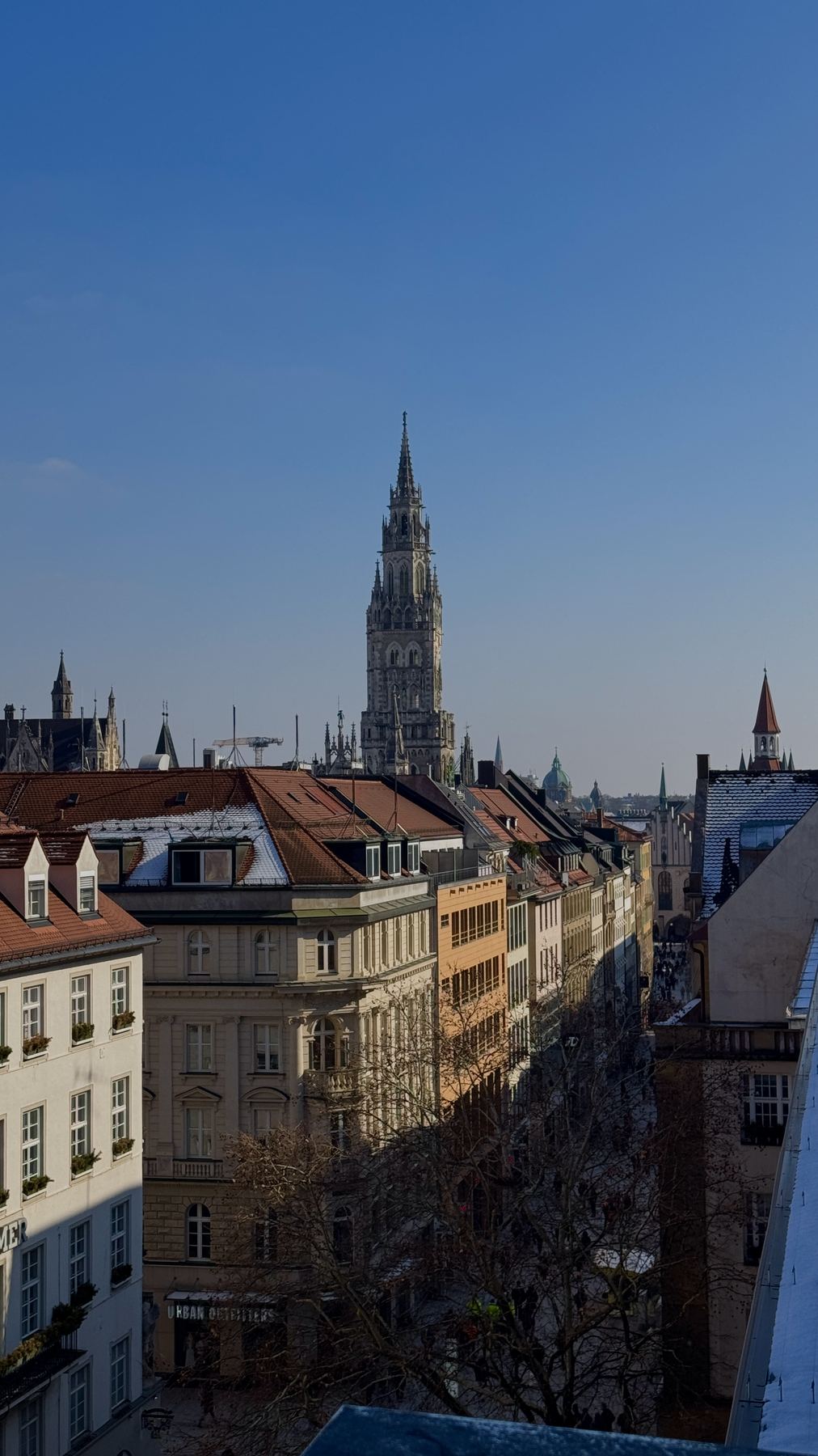 Blick über die Münchner Innenstadt