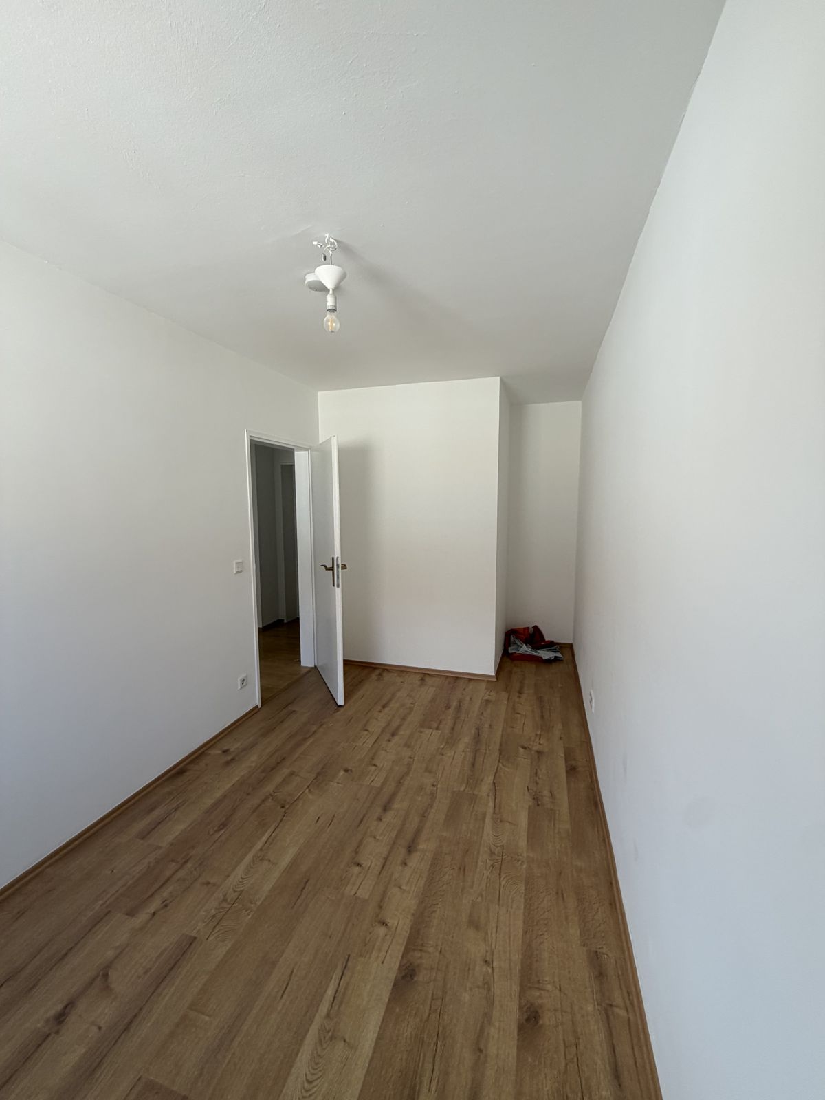 Renovierter Wohnraum mit Parkett